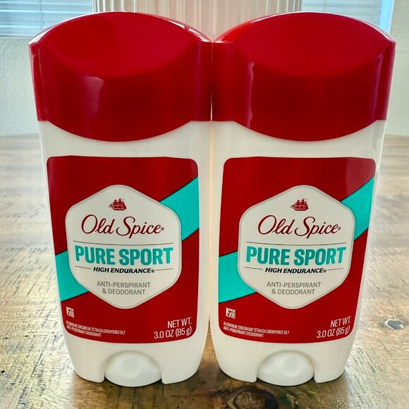 Old Spice 2-Pack High Endurance Anti-Perspirant Deodorant for Men, Pure Sport - Picture 1 of 1